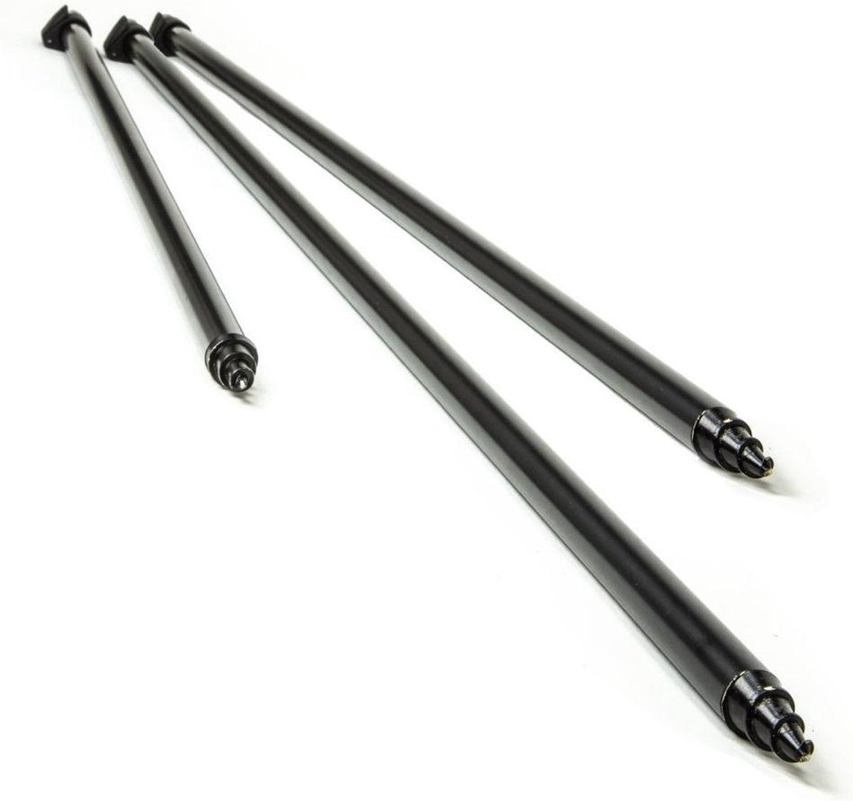 Solar A1 Storm Pole With Cam-Loc And Screw Point - 36 Inches - Zwart