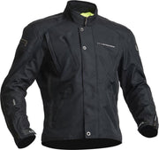 Lindstrands textiel motorjack Zagreb zwart 48