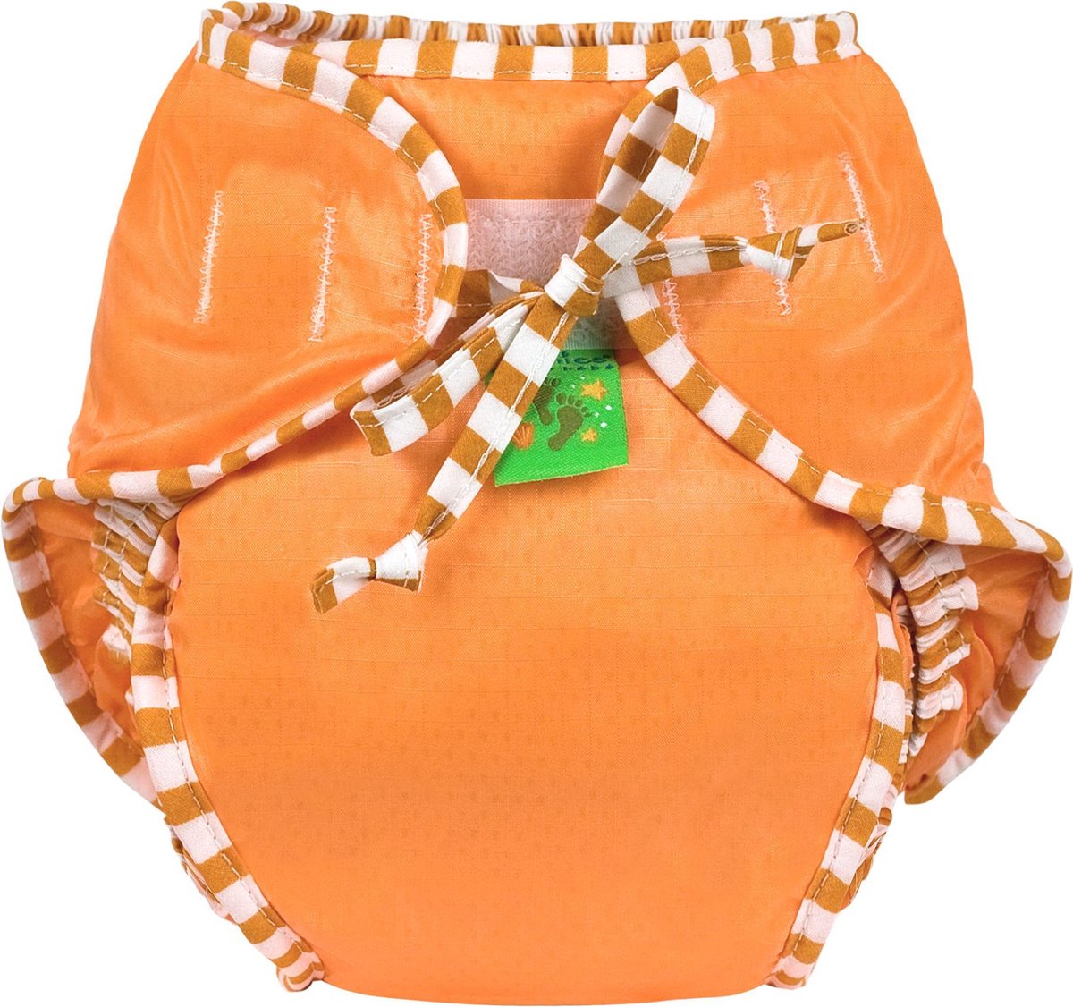 Kushies - luier -  wasbare zwemluier - zwembroekje - maat 4 - 11/18 kg - oranje