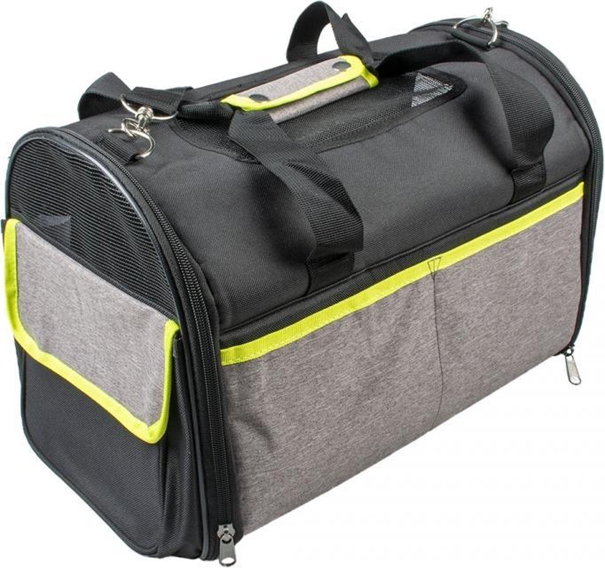Duvo hondendraagtas waterbestendig Lyon pet bag Zwart 41x26x28cm