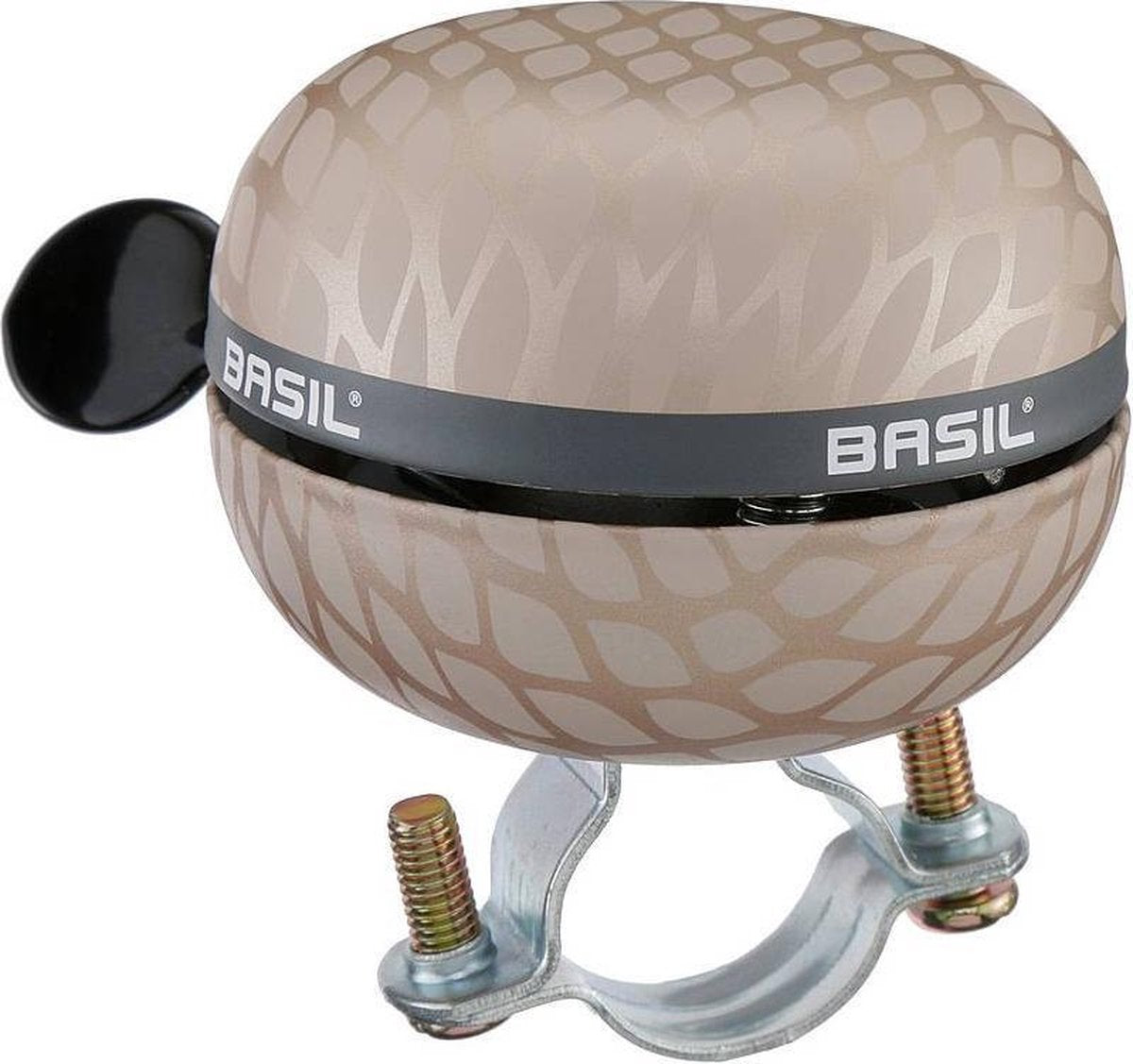 Basil Noir Big Bell - Luxe Fietsbel 60 milimeter - Roze