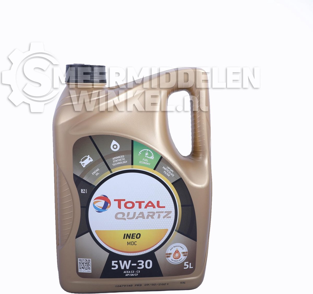 Total Quartz Ineo MDC 5w30 - Motorolie - 5L