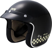 IXS 77 2.0 race jethelm mat zwart - wit | Maat XL