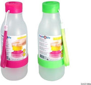 Drinkfles met juicer Roze of groen