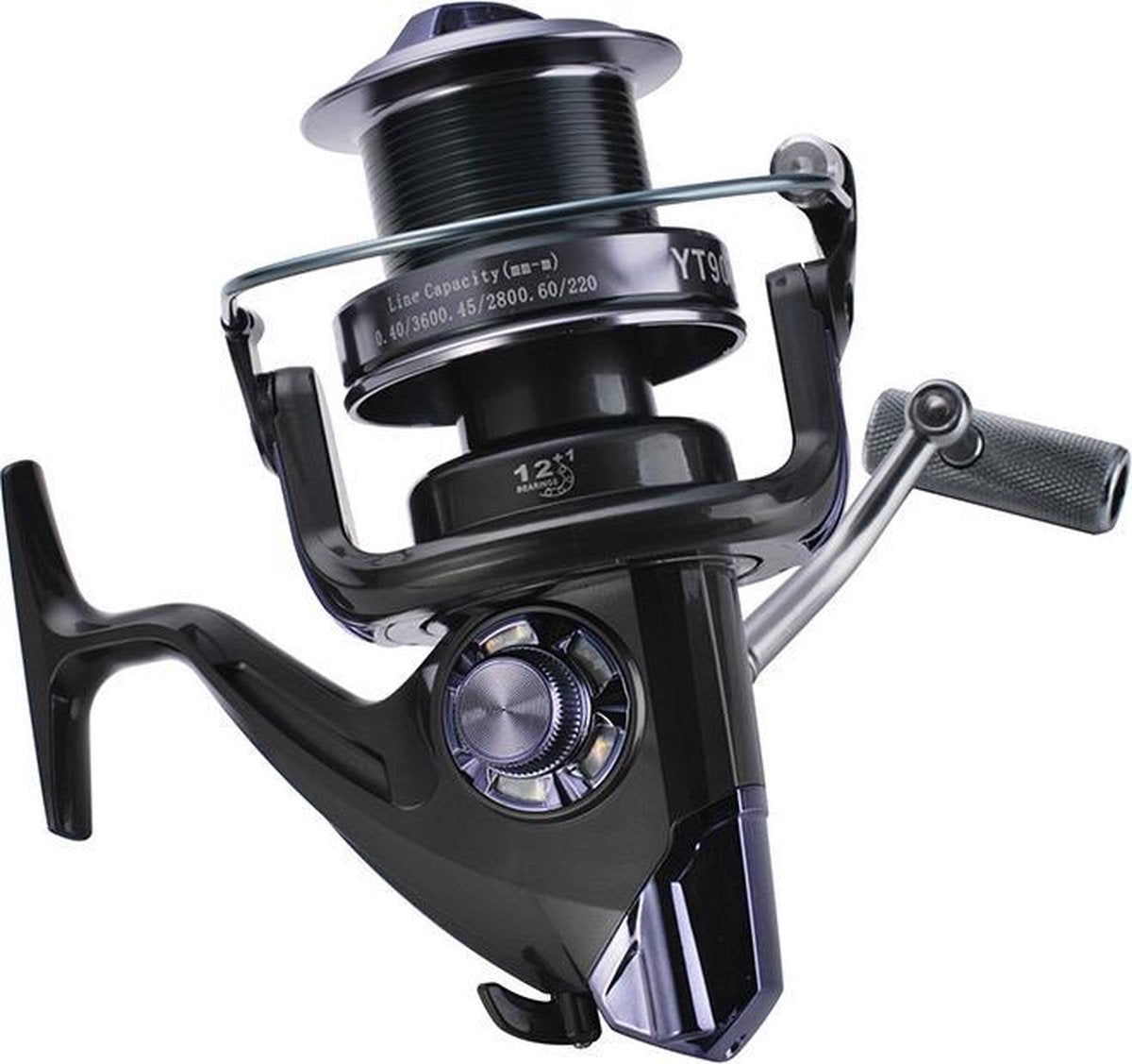Lizard YT9000 Werpmolen - Molen - Zeemolen - Karpermolen - Vismolen - Fishing reel - Zeevissen hengelsport - Slip voorop - Kogellagers 12+1 - Gear-ratio 4.9:1