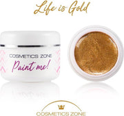 Cosmetics Zone Paint Me - UV/LED Gel Life Is Gold 5ml.