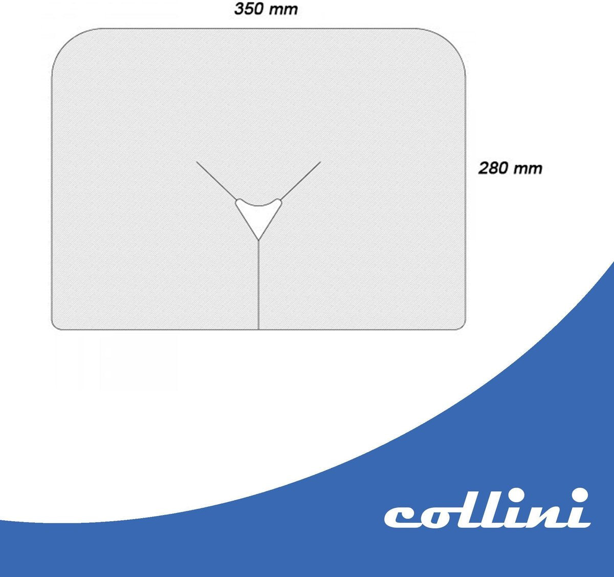 Disposable face cover voor massagetafels papier - hoofdsteun hoesjes - Gezichtskussens 100 stuks wegwerpdoekjes | facecovers
