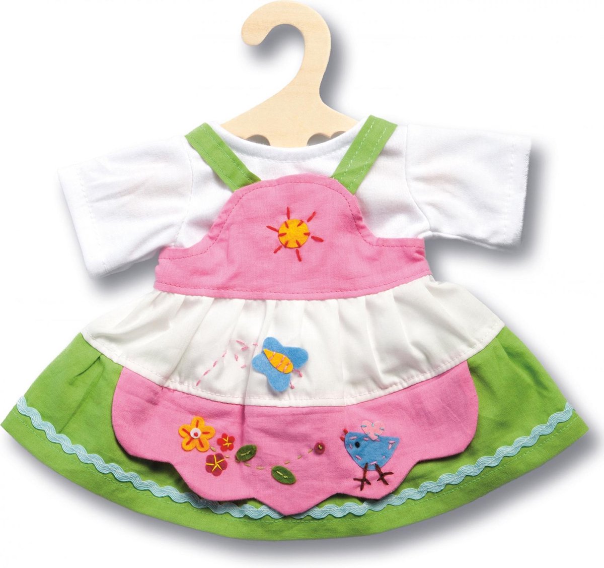 Heless Jurk Met T-shirt Sunny 28-35 Cm