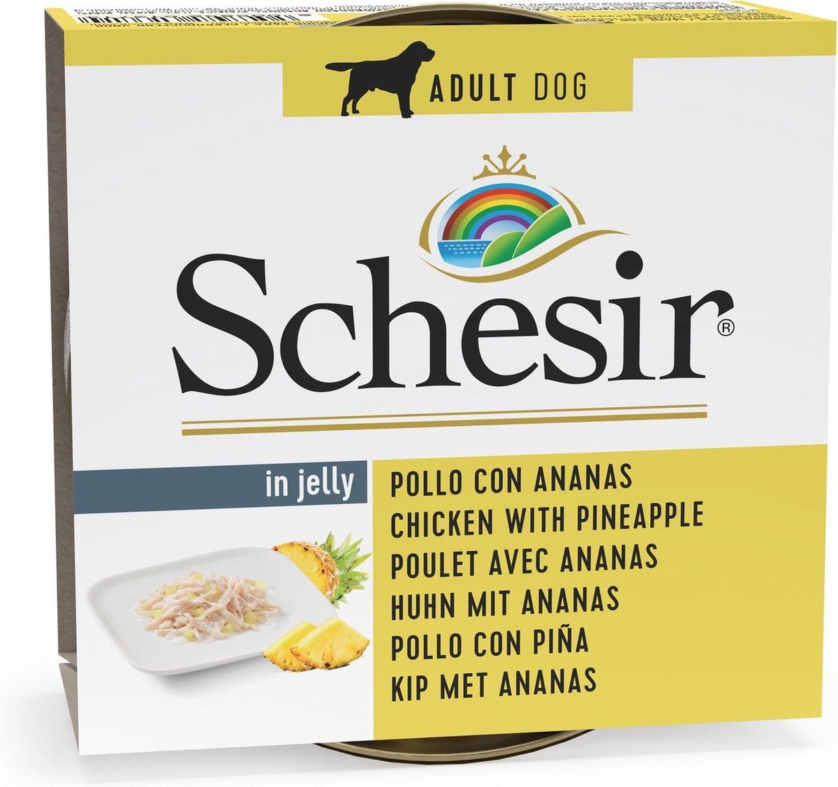 Schesir Adult Kip&Ananas - 150 Gr