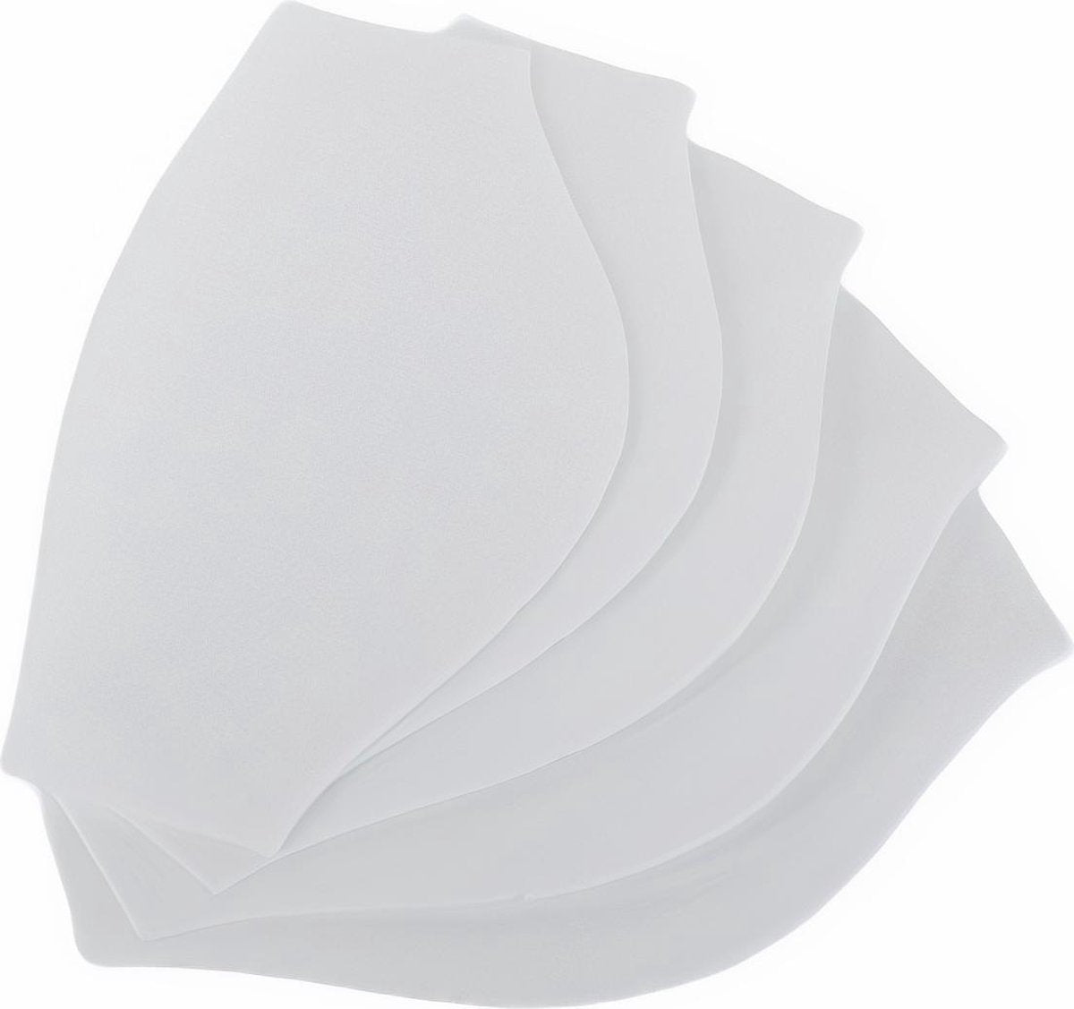 Mirage Uitneembare Filters Voor Mondkapjes Unisex Wit 5 Stuks