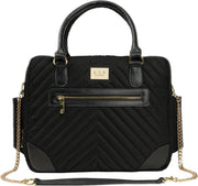 Bjällra Of Sweden Luiertas Elegant 21 Liter Nylon Zwart/goud