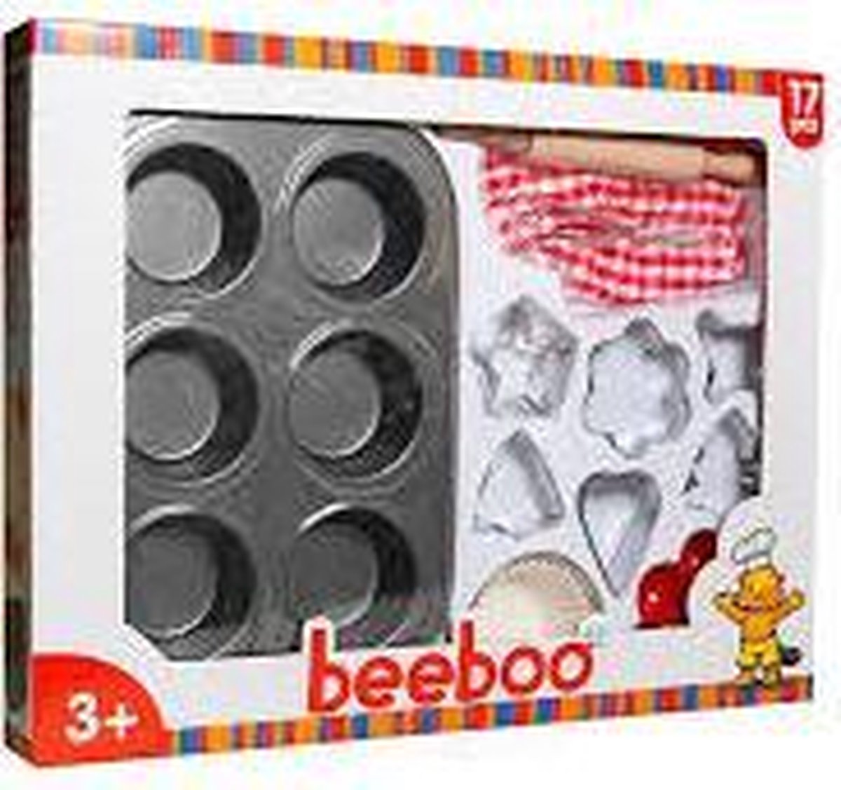 Bakset 17 delig Beeboo