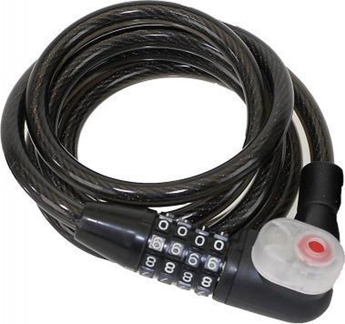 M-Wave - Kabelslot - 150 cm - Zwart