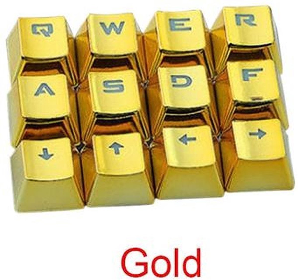 R-4 Hoogte - 12 Keycaps Voor Q