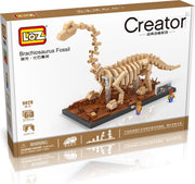 Brachiosaurus fossiel Dinosaurus LOZ Blokken 3D 9028