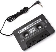 Cassette adapter voor in de auto