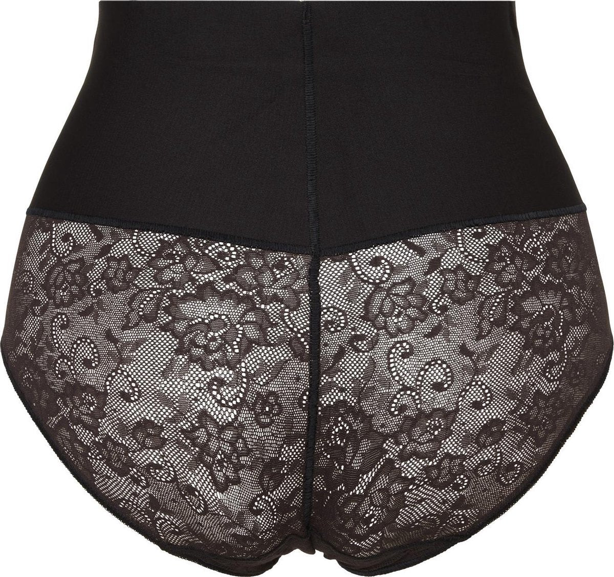 Maidenform Tame Your Tummy Brief Lace Vrouwen Corrigerend ondergoed - Black Lace - Maat XL