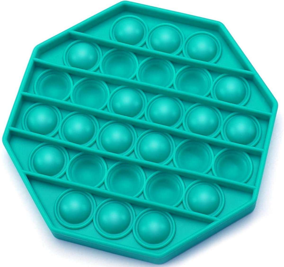 Pop It Fidget - Pop Bubble - Achthoek - Mintgroen