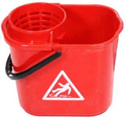 Kunststof mini/midimop emmer / 14 liter / rood