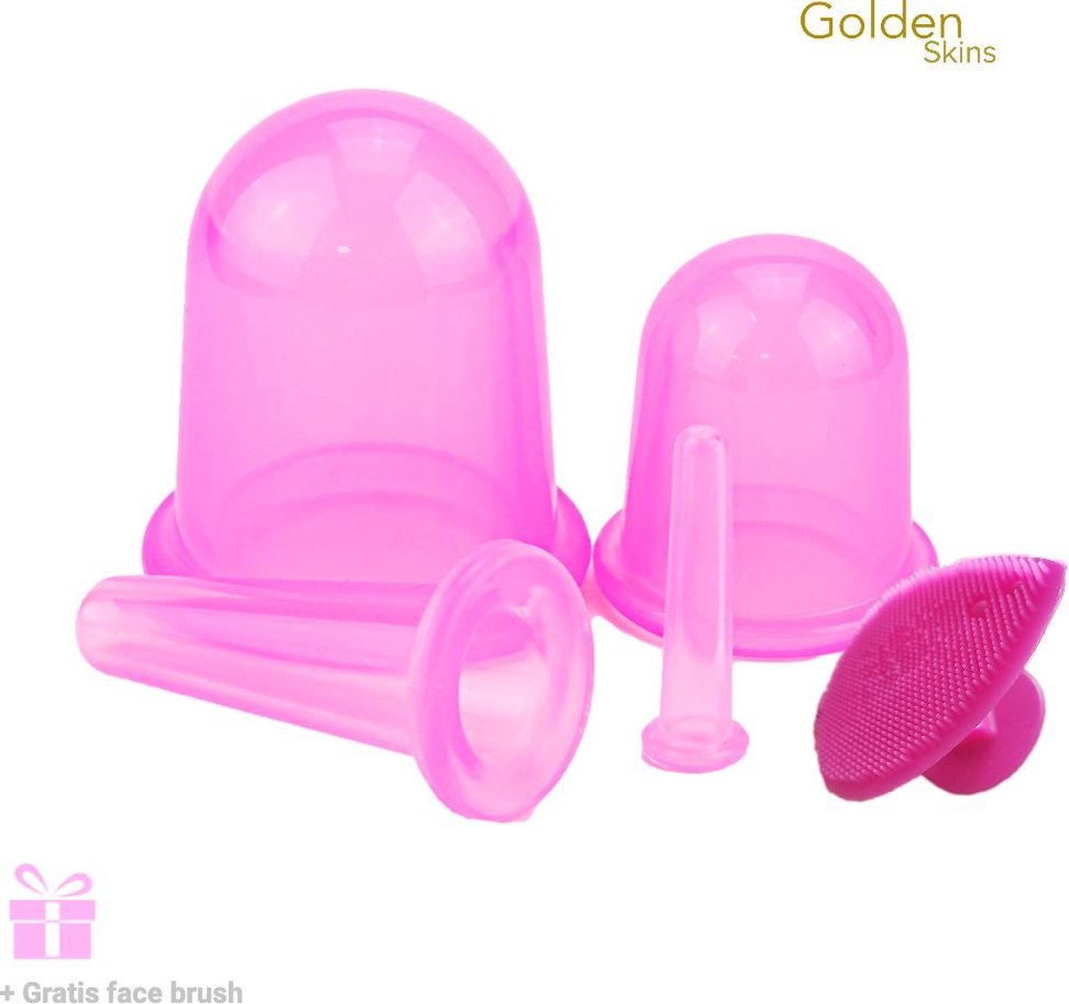 Hoogwaardige Cellulite Cups voor Gezicht