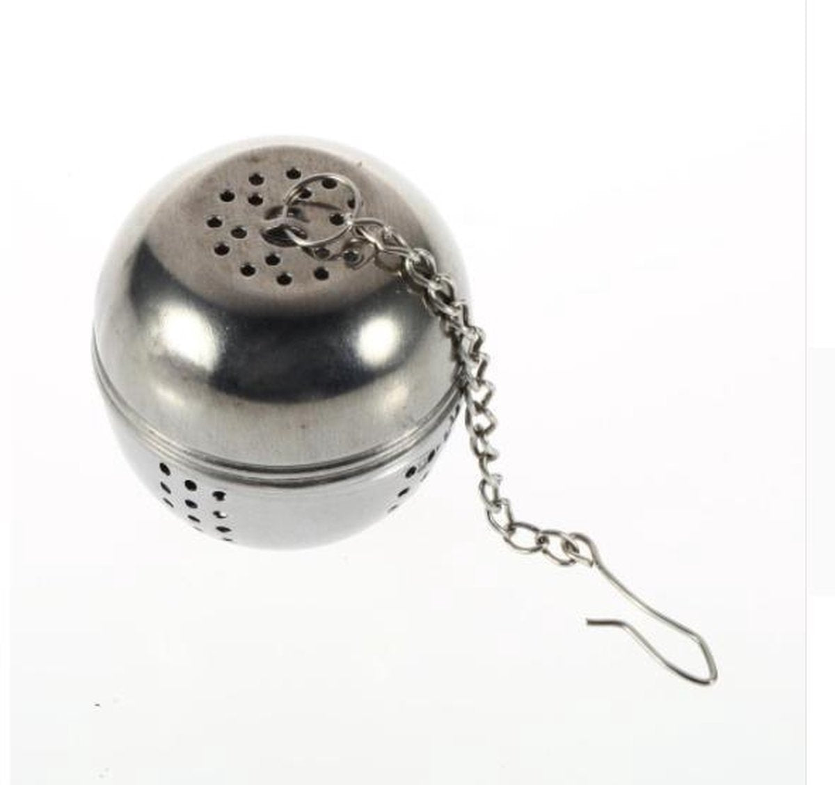 RVS Thee Ei – Theefilter Mannetje – Losse Theezeef – Kruidenbol – Zeef – Tang – Infuser – Thee ei – Mr Tea – Theemannetje – Grijs – 1 Stuks – EPIN 3D
