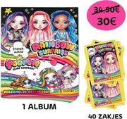 PANINI - POOPSIE - 1 ALBUM + 40 ZAKJES - PROMO PACK