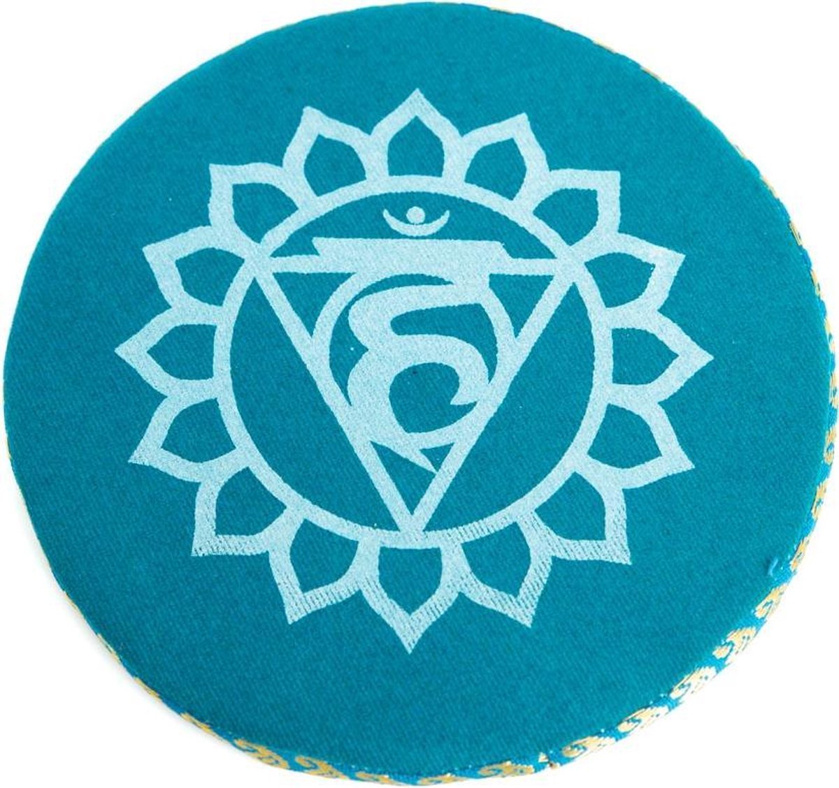 Klankschaalkussen 5e Chakra (15 cm)