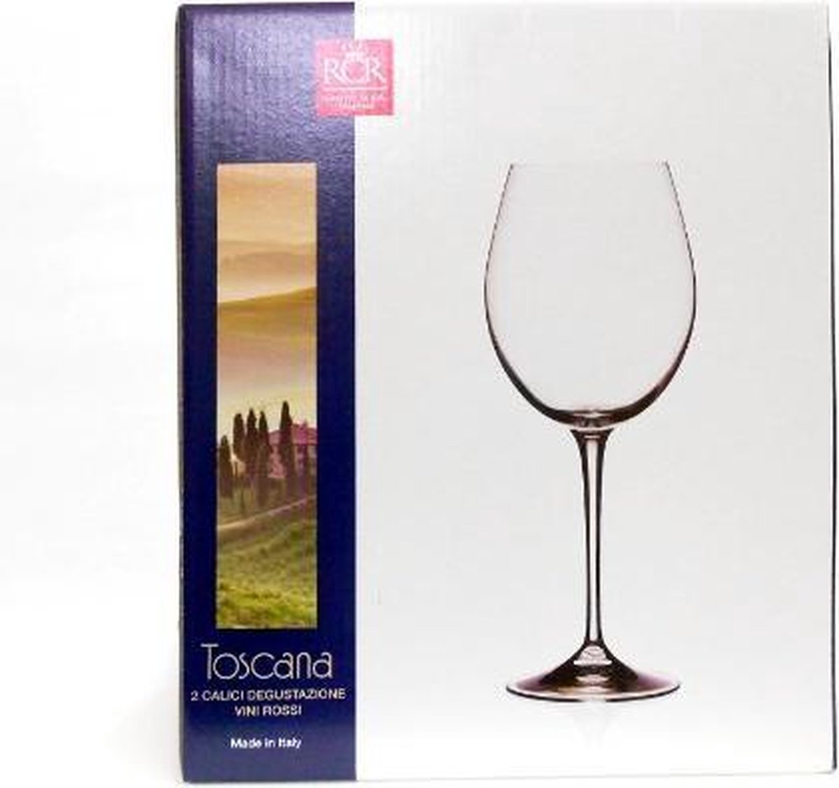 RCR Crystalleria Italiana  Toscana wijnglazen (2 stuks)