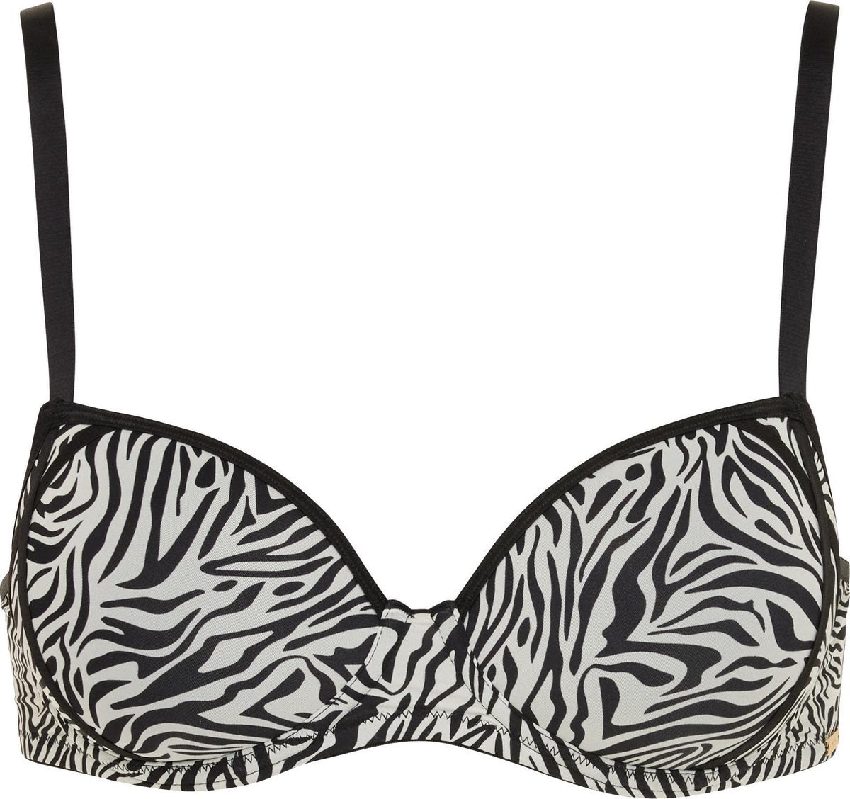 SAPPH - Mistress Voorgevormde BH Zebra - maat 75B - Dierenprint