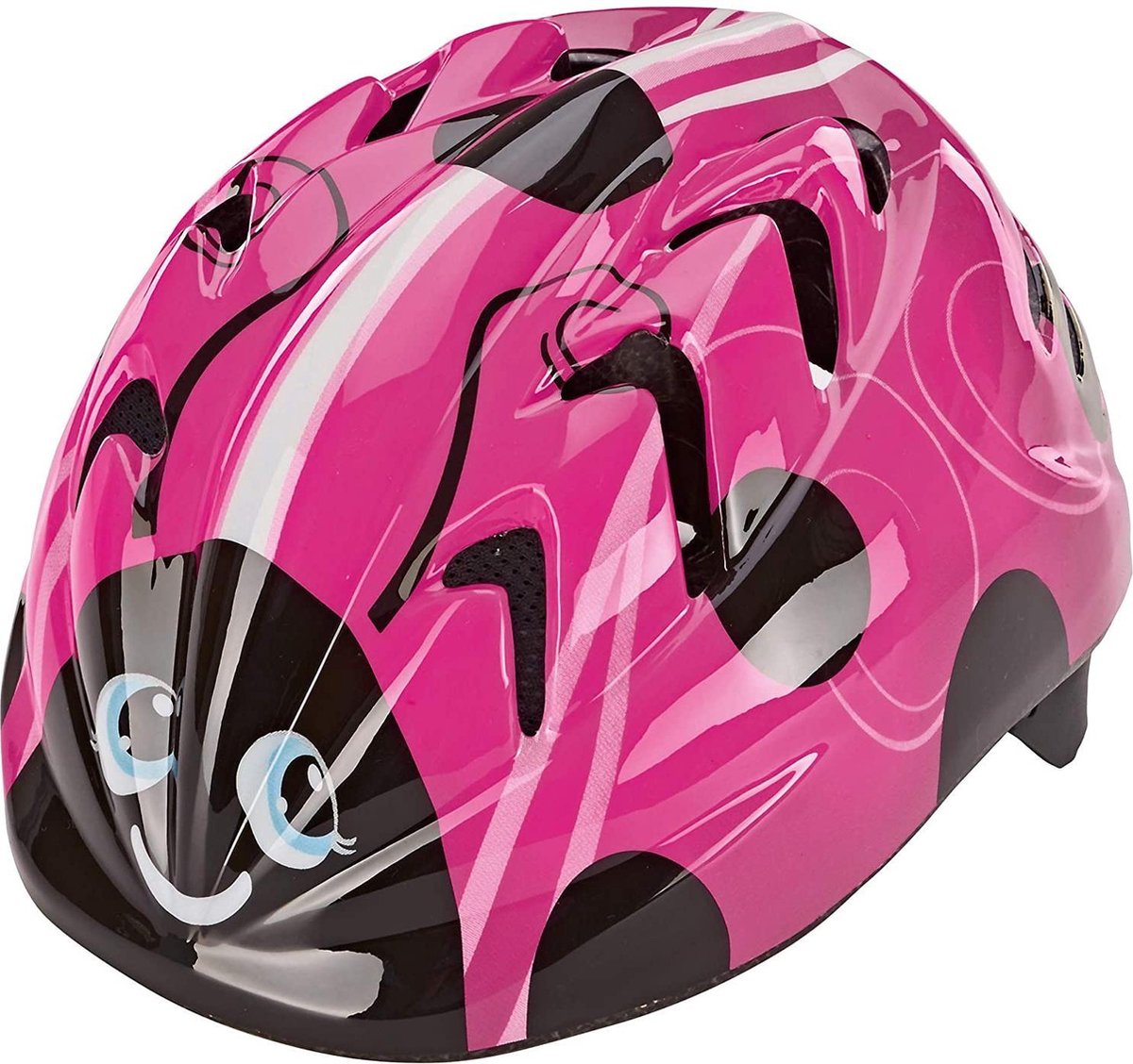 FietShelm Kinderen -Zinaps Unisex Jeugd Toddler Fietshelm Maat 44-48 cm Pink TÜV / GS Certified Children- (WK 02127)