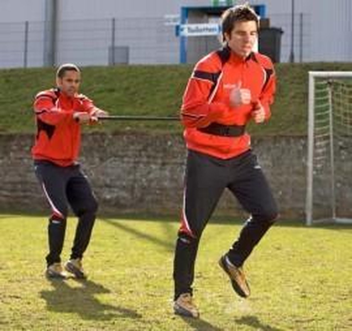 SoccerConcepts weerstandsgordel met handgreep - Voetbaltrainer - Universeel - Trainingsmateriaal