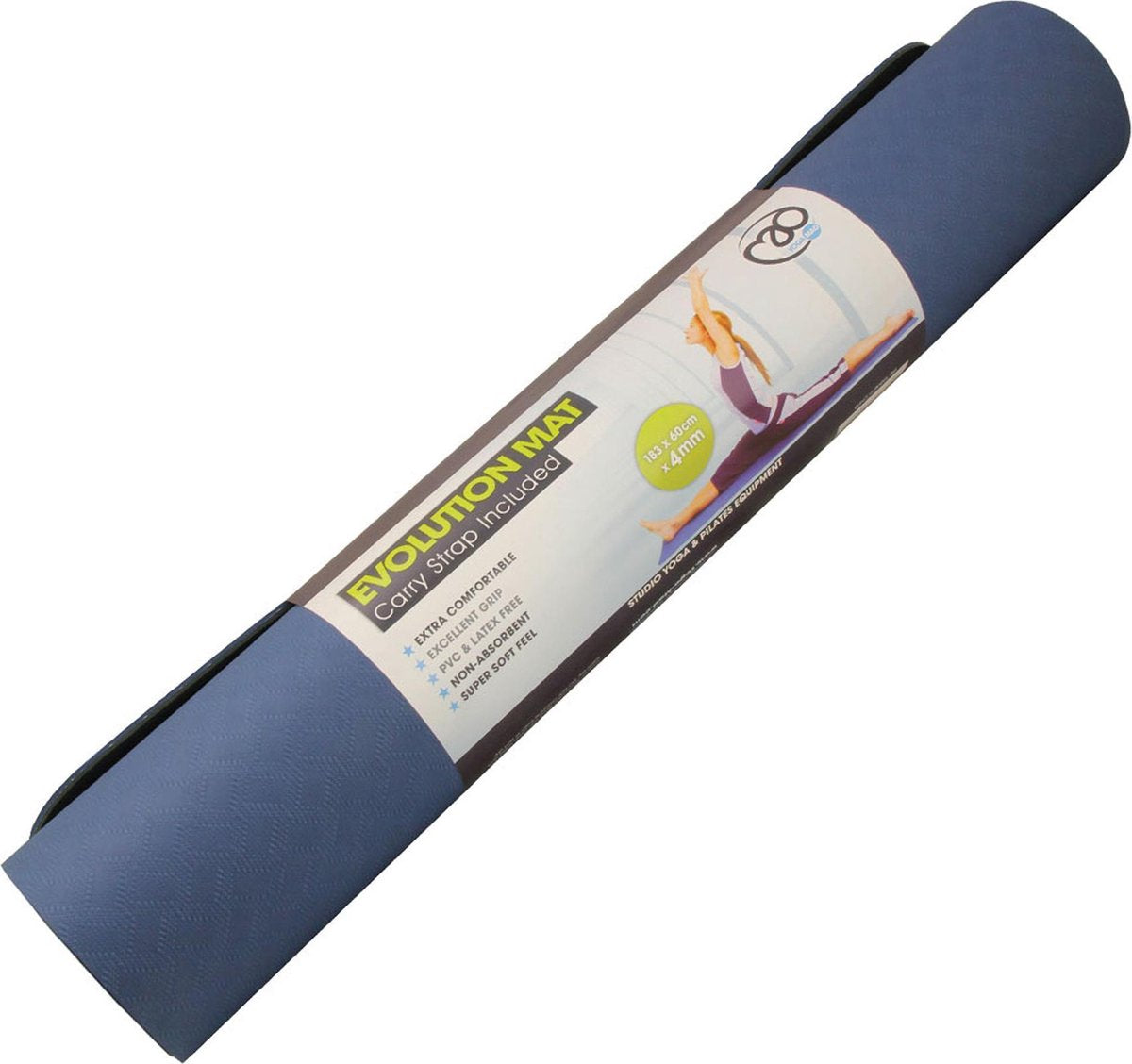 Mad Fitnessmat - blauw