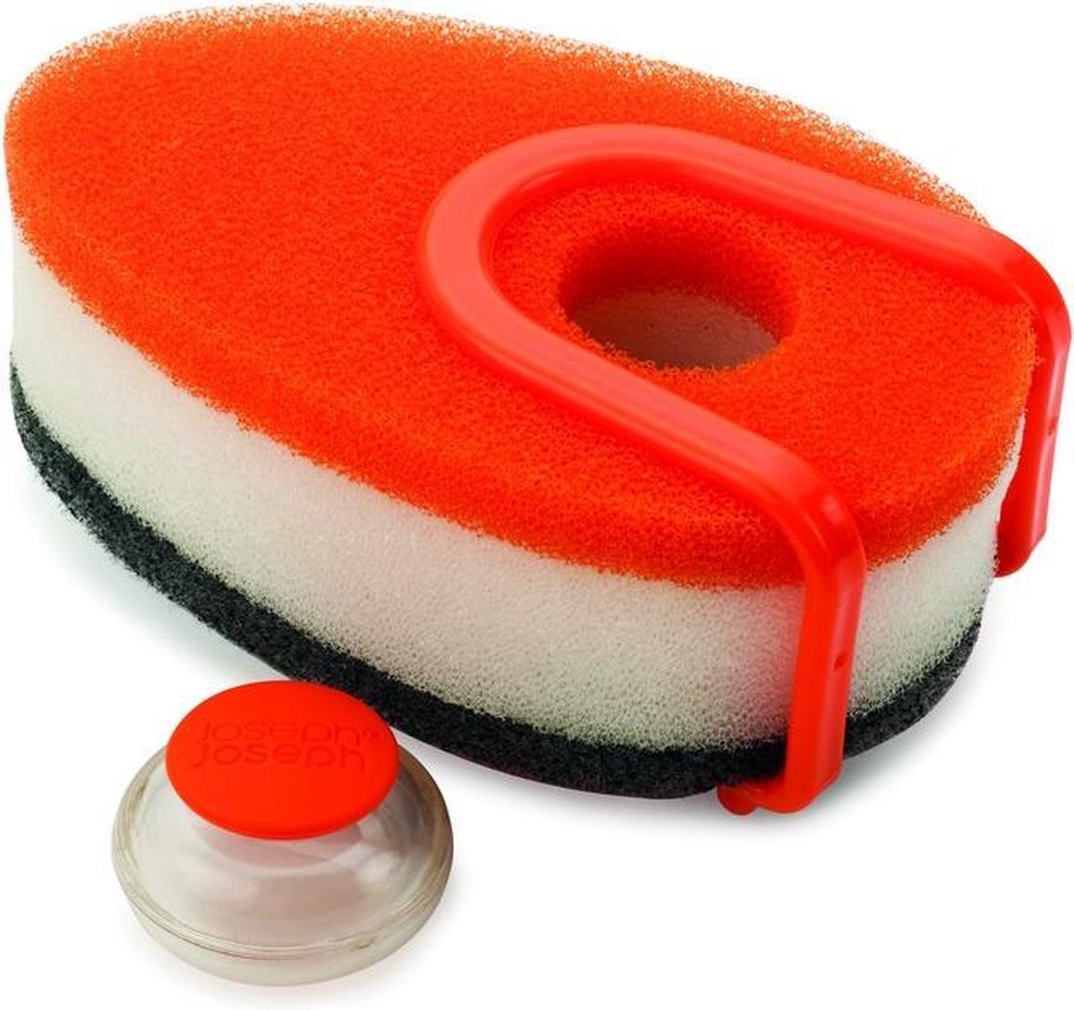 joseph Joseph Afwasborstel - Soapy Sponge - Oranje