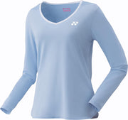 Yonex 16366 dames long sleeve - blauw - maat S