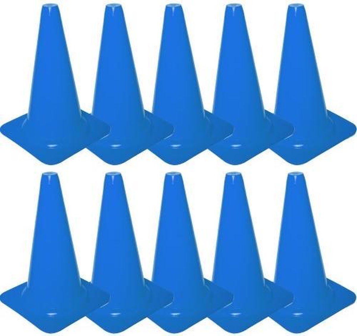 Pion Groot set 10 stuks | Blauw | Cawila | Pilonnen