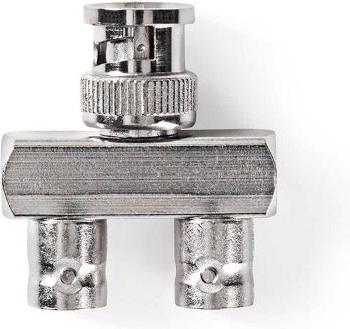 Adapter Antenne | BNC male - 2x BNC female | 10 stuks | Metaal