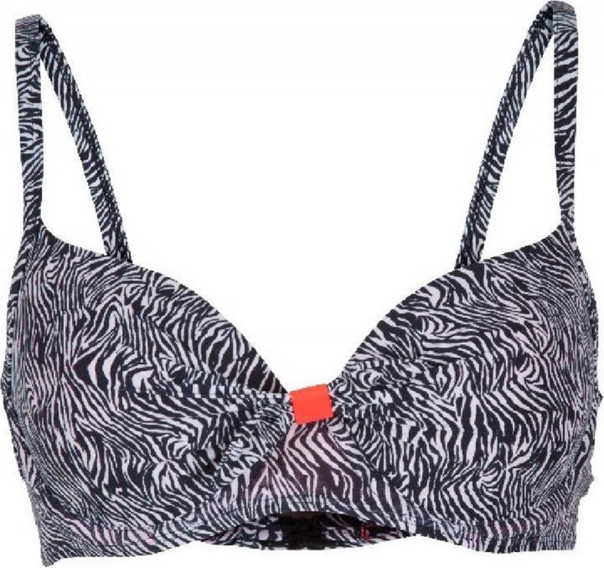 LingaDore - Wild Life - Bikini top - maat 38E - Wit Zwart