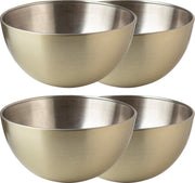Schaal Champagne Ø 18cm - set 4 stuks
