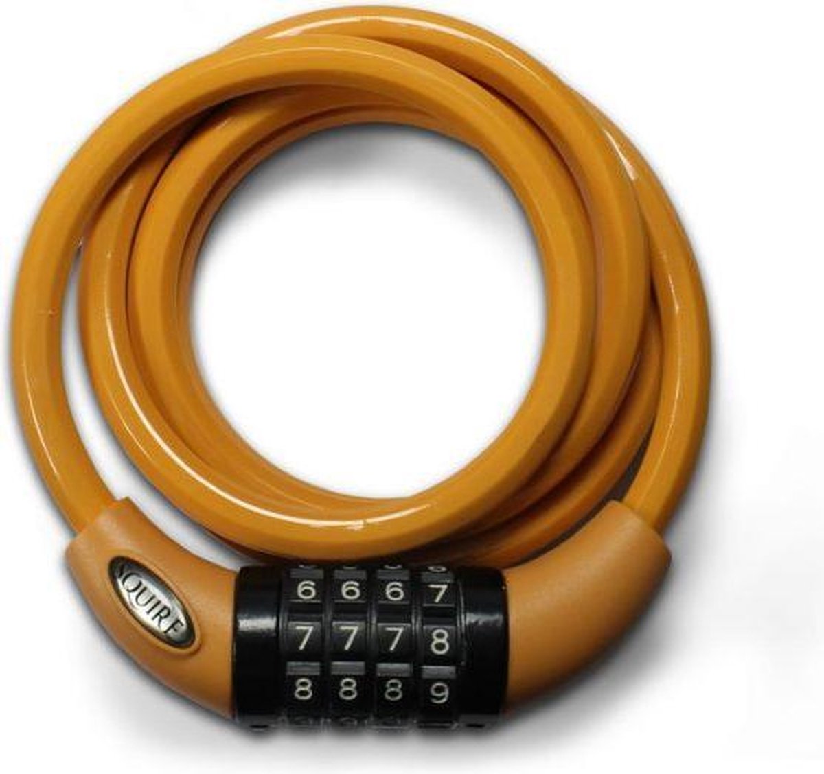 Squire Cable lock tangerine