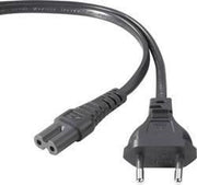 Belkin Stroom Aansluitkabel [1x Euro-stekker - 1x Apparaatstekker C8] 1.80 m Zwart