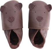 Bobux - Soft Soles - Chocolate Cub - Babysloffen - maat 24