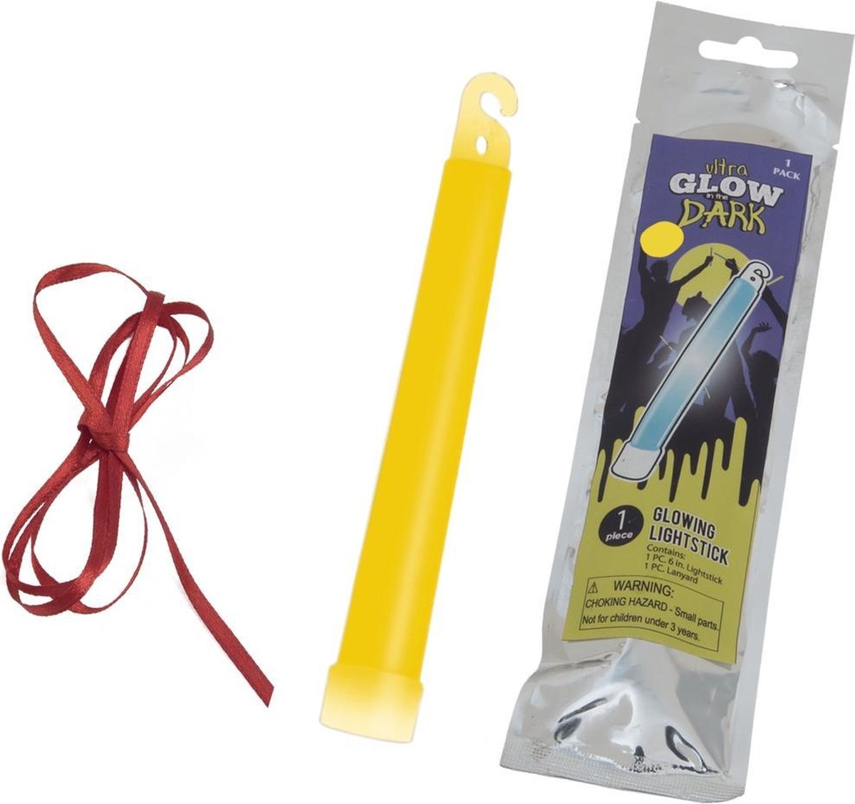 EUROPALMS breekstaafjes kniklichtjes - Geel - 15cm - 12 stuks - Breekstaaf