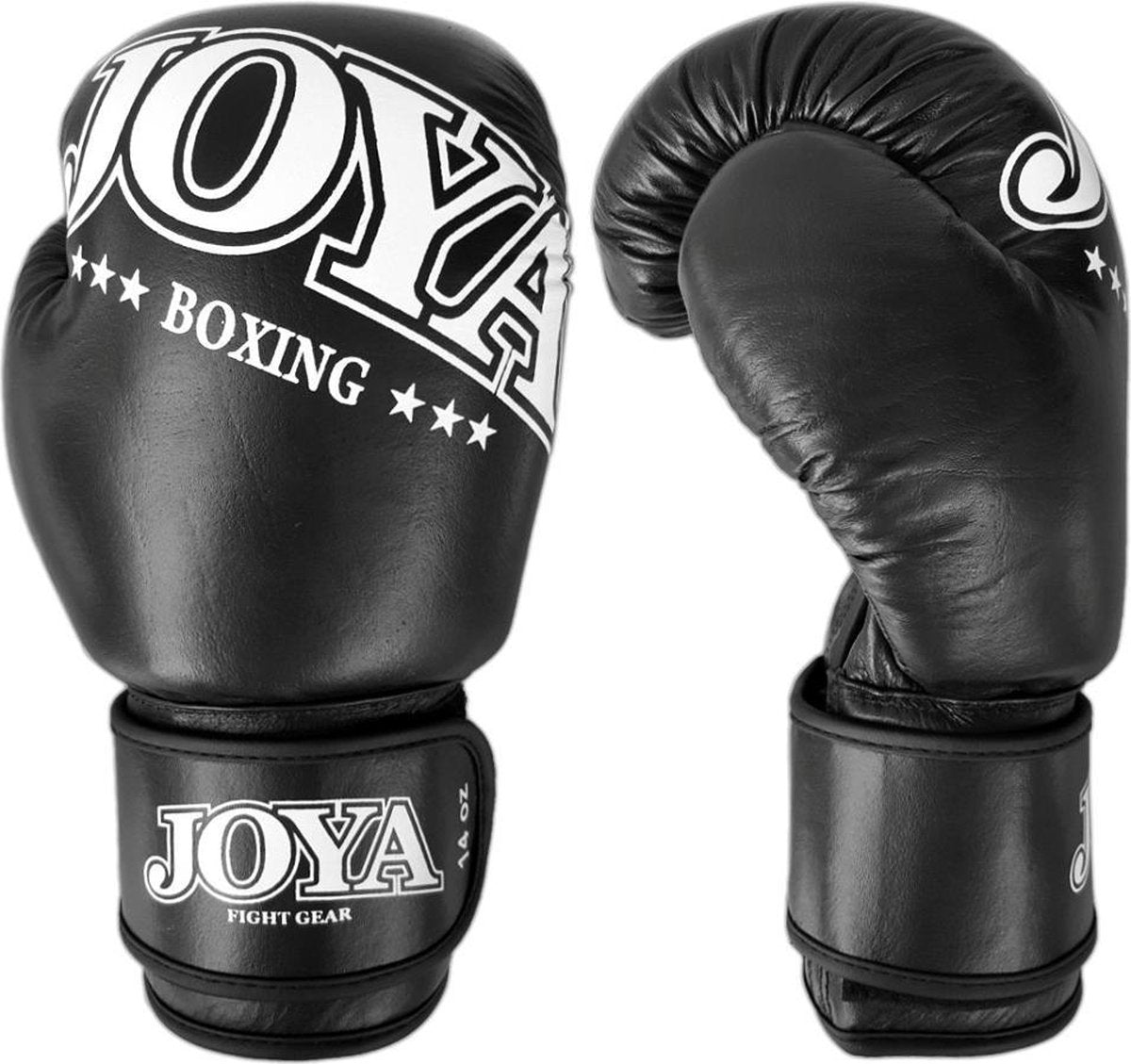 Joya Boxing Gloves Leather  Vechtsporthandschoenen - Unisex - zwart/wit