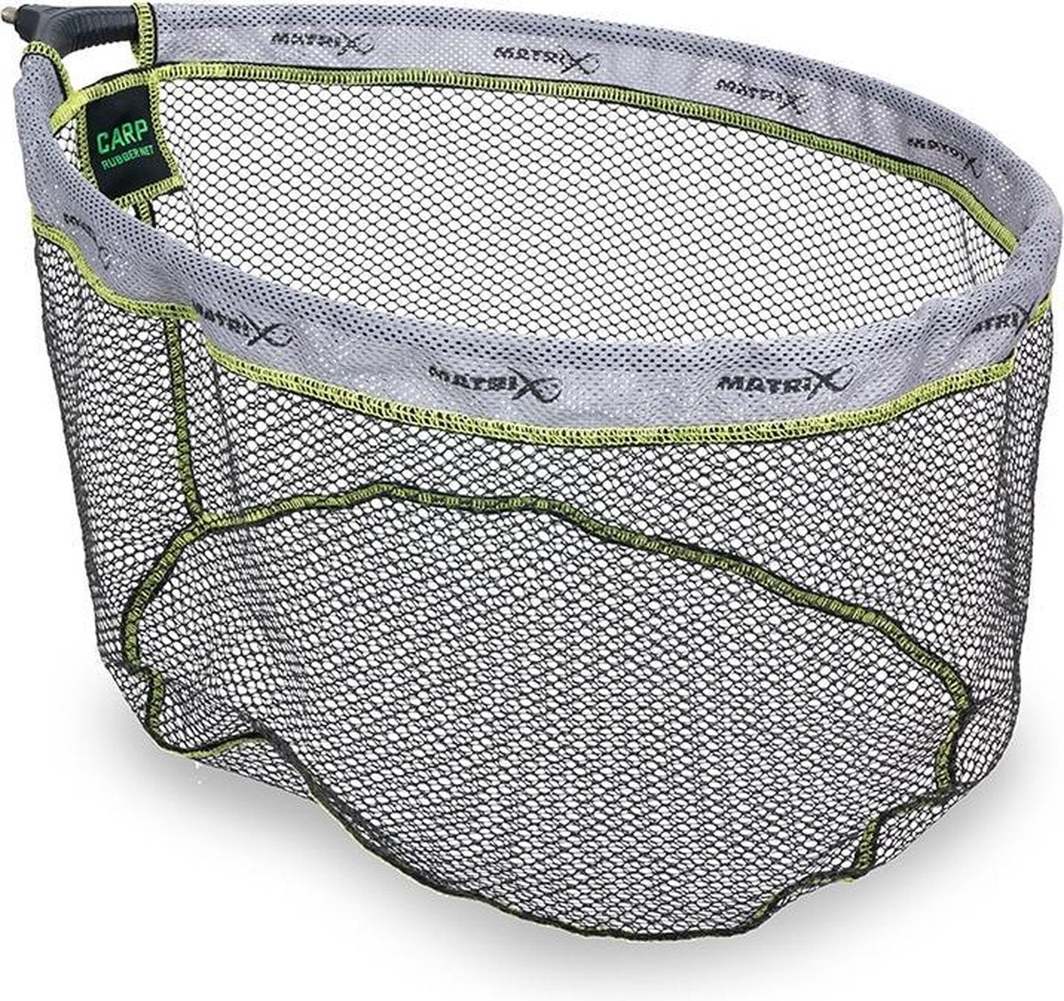 Matrix Rubber landingnet Carp - Schepnet - 6mm - 50x40cm - Groen