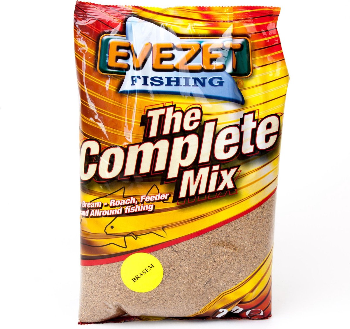Evezet - The Complete mix | Lokvoer | Brasem | 2kg - Bruin