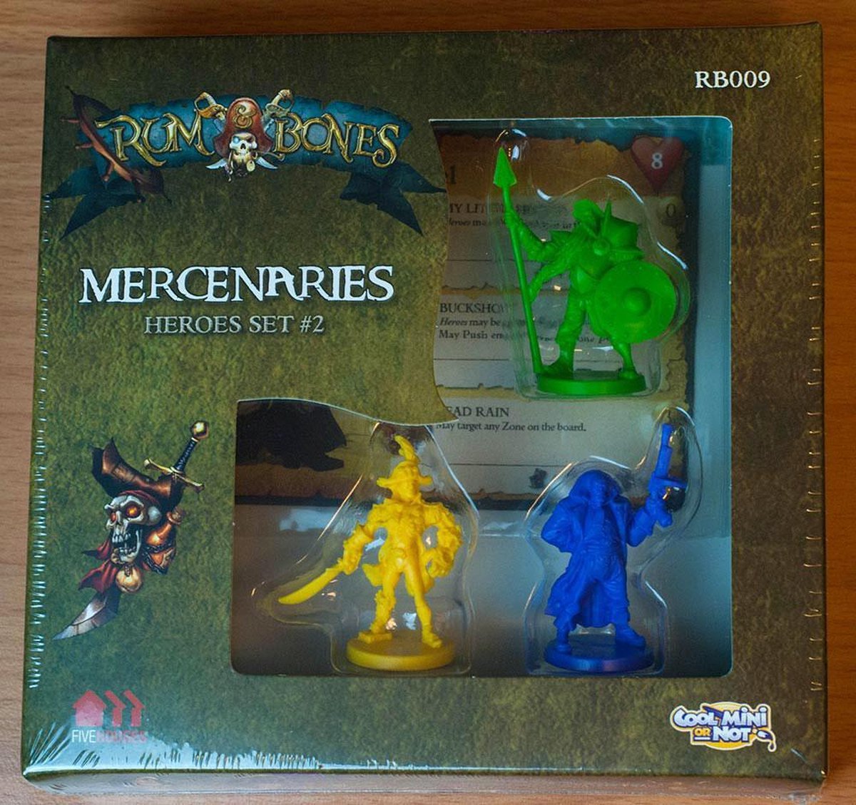 Asmodee Rum and Bones Mercenary Heroes Set #2 - EN