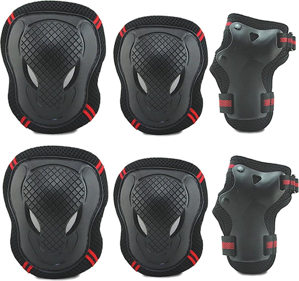 J-Pro Valbescherming - Skate en Skeeler Bescherming Set  - Maat M