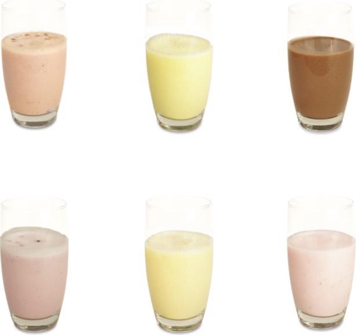 Protiplan | Milkshake Mixverpakking | 7 x ±25 gram | Eiwitpoeder | Proteine shake | Past in een koolhydraatarme levensstijl
