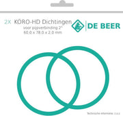 De Beer hd ring 2 60x78x2