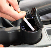 Creartix - Universele Auto Asbak met LED verlichting - Geurloze Asbak voor auto - Bekerhouder asbak